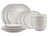 Service de table Cookinglife Nola Beige reactive glaze 18 pièces / 6 personnes - 6 assiettes à dîner, 6 assiettes à petit-déjeuner et 6 bols