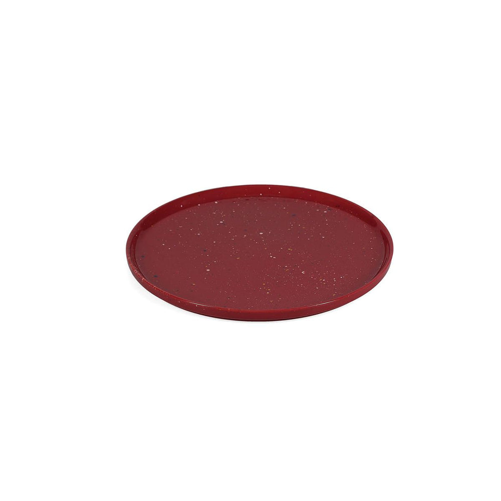 Assiettes à dîner ONA Fika Burgundy ø 25 cm - 4 pièces