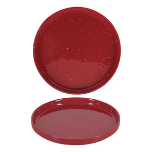 Assiettes à petit-déjeuner / Assiettes à dessert ONA Fika Burgundy ø 20.5 cm - 4 pièces