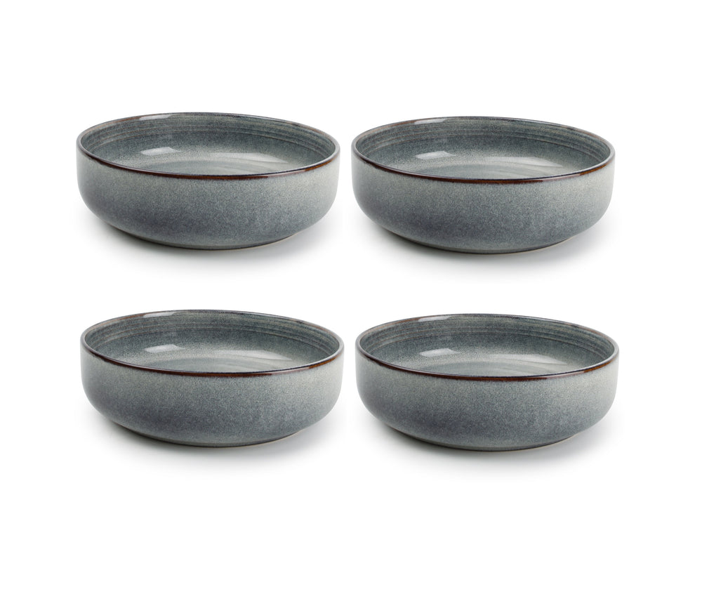 Ensemble de bols à soupe ONA - en grès - Duna - ø 15 cm - 4 pièces