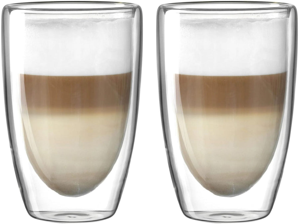 Verres à latte macchiato Leonardo à double paroi - Lot de 2 - 400 ml