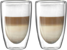 Verres à latte macchiato Leonardo à double paroi - Lot de 2 - 400 ml