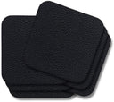 Set de dessous de verre Cookinglife - en cuir vegan - 10 x 10 cm - 6 pièces