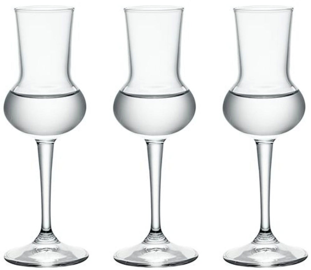 Set de verres a grappa Bormioli Rocco - Grappa - Restaurant - 8 cl - 3 pièces