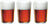 Set de verres a bière Bormioli Rocco - Verres a pils - Bodega - 50 cl - 3 pièces