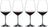Ensemble de verres a vin Riedel - Cabernet - Extreme - 800 ml - 4 pieces
