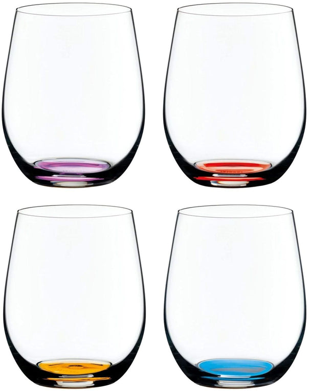 Ensemble de verres a whisky Riedel - Gobelet - Happy O - 335 ml - 4 pièces