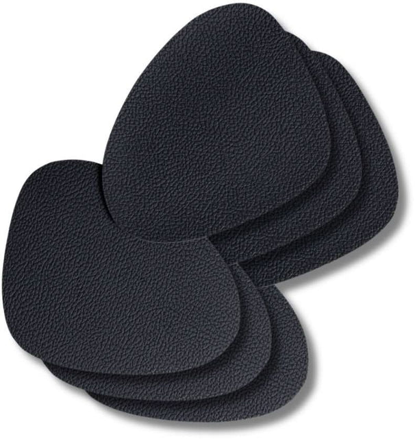 Set de sous-verres Cookinglife - en cuir vegan - Organique - 13x11cm - 6 pièces
