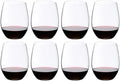 Ensemble de verres a vin Riedel - Verre Bordeaux - O Wine - 600 ml - 8 pièces