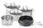 Set de casseroles Beka - Batterie de cuisson - Maestro - Ø 16-28cm - 6 pièces