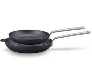 Ensemble de poêles Beka - Poêles en fonte - Stark - Ø 24 et 28 cm - 2 pièces
