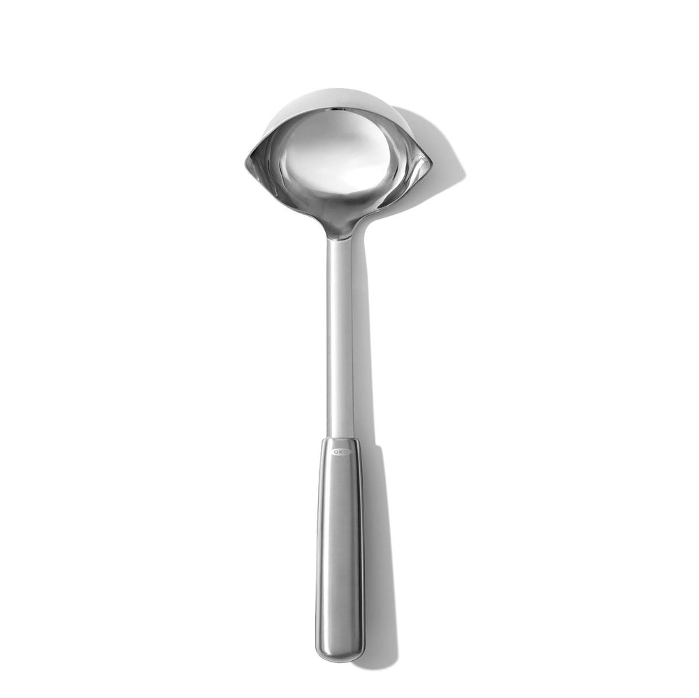Cuillère à soupe OXO Good Grips - Louche à servir - Steel - 32,5 cm