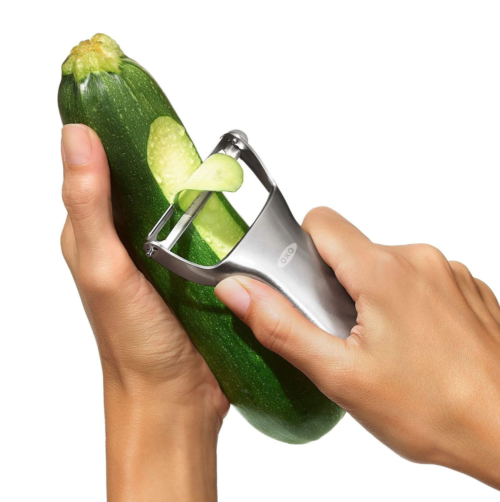 Éplucheur OXO Good Grips - Modèle Y - Steel - 13 cm - en inox