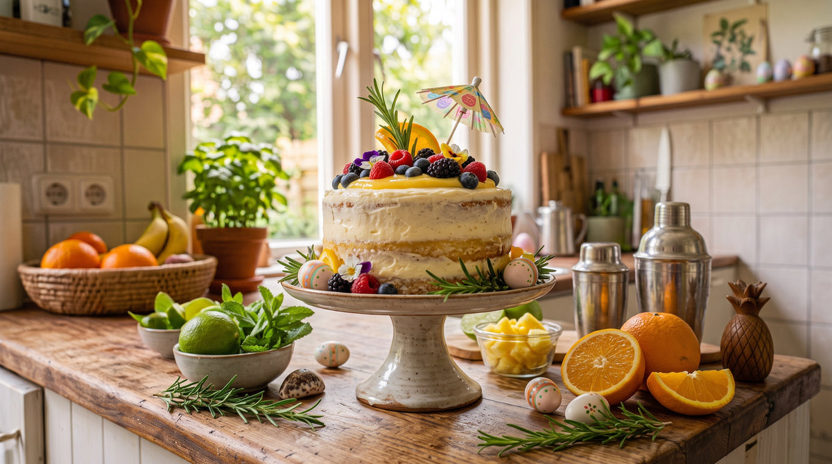 Un gâteau frais et festif pour la table de Pâques