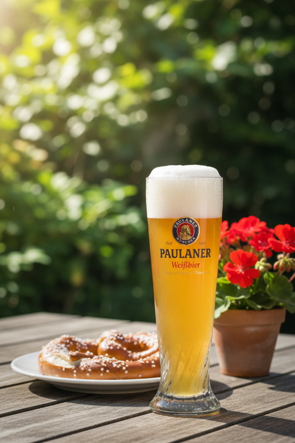 Ensemble de verres a bière Paulaner - Weizen - en verre - 500 ml - 6 pièces