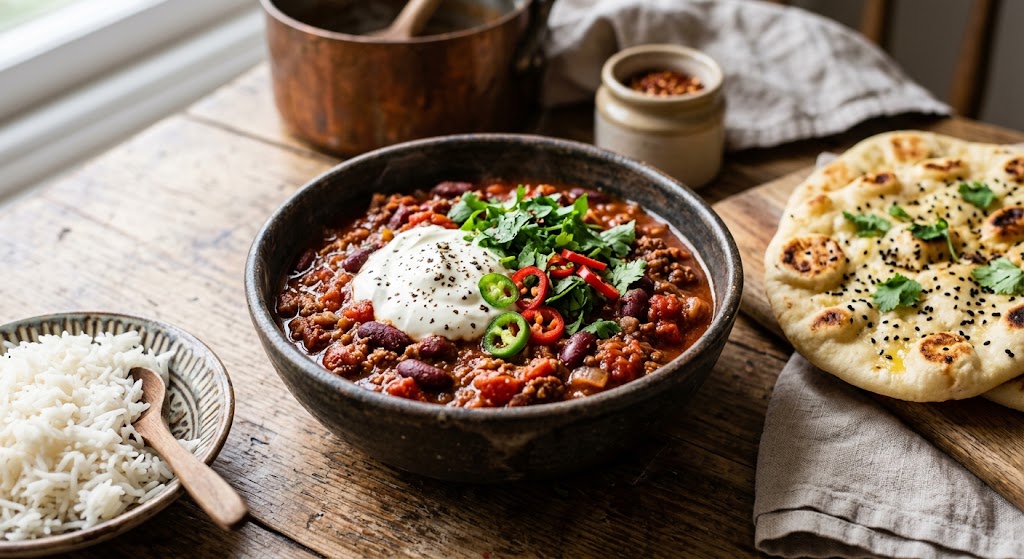Une poêle, des saveurs intenses et suffisamment de piquant pour toute la table.