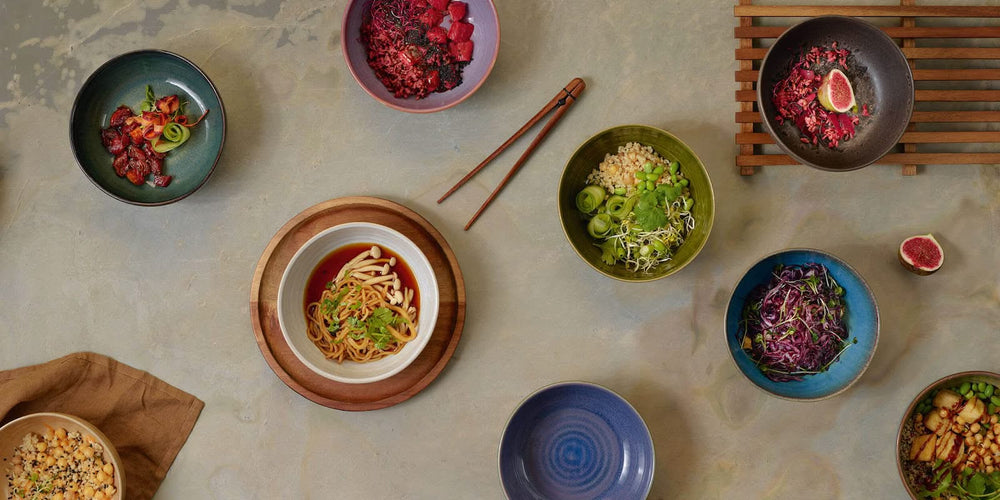 Ensemble de bols ASA Selection - Bols a poke - Poke Bowl - 800 ml - 4 pieces
