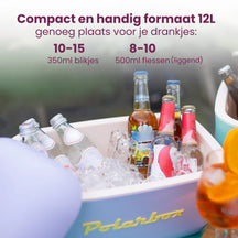 Glacière Polarbox - Glacière à bandoulière - Marine-Mustard - 12 L