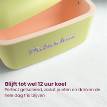 Glacière Polarbox - Glacière avec bandoulière - Lime-Lilac - 12 litres