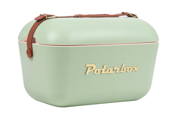 Glacière Polarbox - Glacière avec Bandoulière - Olive Green-Gold - 12 litres