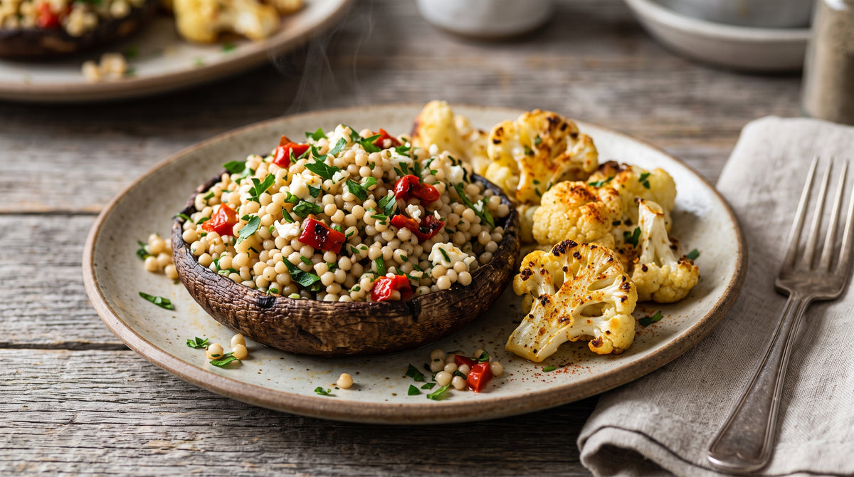 Un plat principal végétarien avec du peps, de la texture et du caractère.