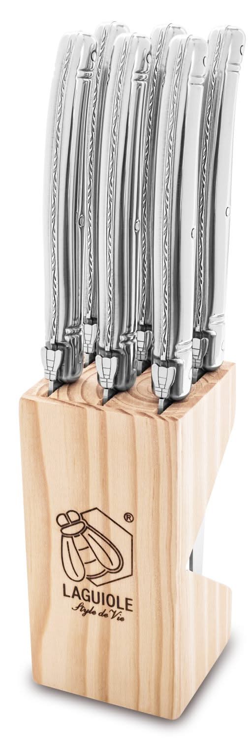 Set de couteaux a steak Laguiole Style De Vie - Premium Line - 11 cm - 6 pièces