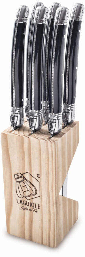 Set de couteaux a steak Laguiole - Ligne Premium - 24 cm - 6 pièces