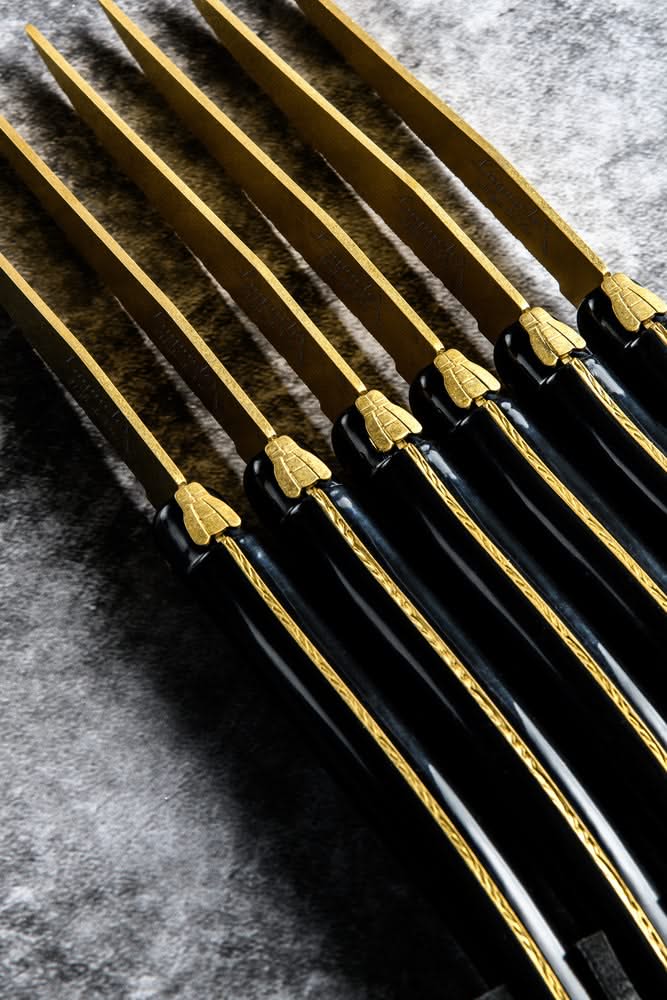 Ensemble de couteaux a steak Laguiole Style de Vie - Prestige Line - 6 pièces