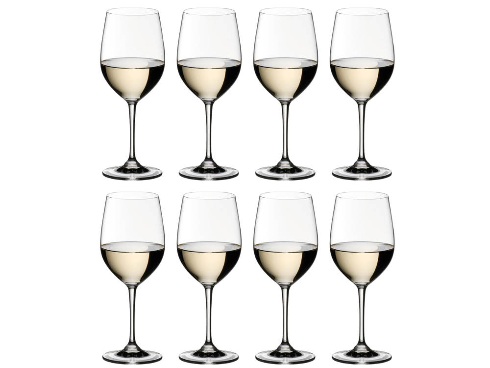 Ensemble de verres a vin Riedel - Verres a vin blanc - Vinum - 350 ml - 8 pièces