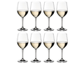 Ensemble de verres a vin Riedel - Verres a vin blanc - Vinum - 350 ml - 8 pièces