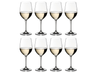 Ensemble de verres a vin Riedel - Verres a vin blanc - Vinum - 350 ml - 8 pièces