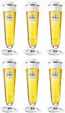 Ensemble de verres a bière Warsteiner - Sur pied - 400 ml - 6 pièces