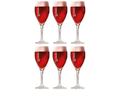 Ensemble de verres a bière Liefmans - Sur pied - en verre - 25 cl - 6 pièces