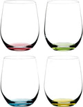 Ensemble de verres a eau Riedel - Gobelet - Happy O - 335 ml - 4 pièces
