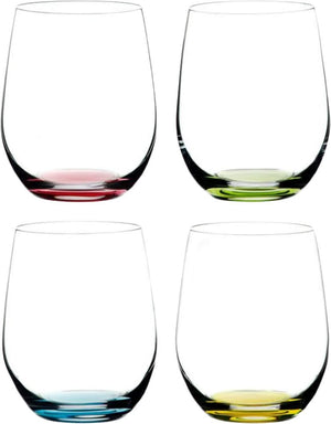 Ensemble de verres a eau Riedel - Gobelet - Happy O - 335 ml - 4 pièces