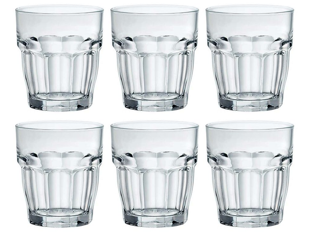 Ensemble de verres a eau Bormioli Rocco - Gobelet - Rock Bar - 215 ml - 6 pièces