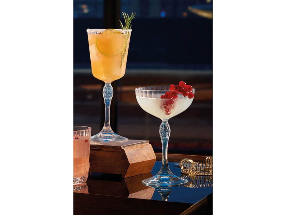 Set de verres à cocktail Bormioli Rocco - America 20's - 220 ml - 4 pièces