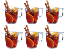 Ensemble de verres à thé Luminarc - Avec anse - Central - 250 ml - 6 pièces