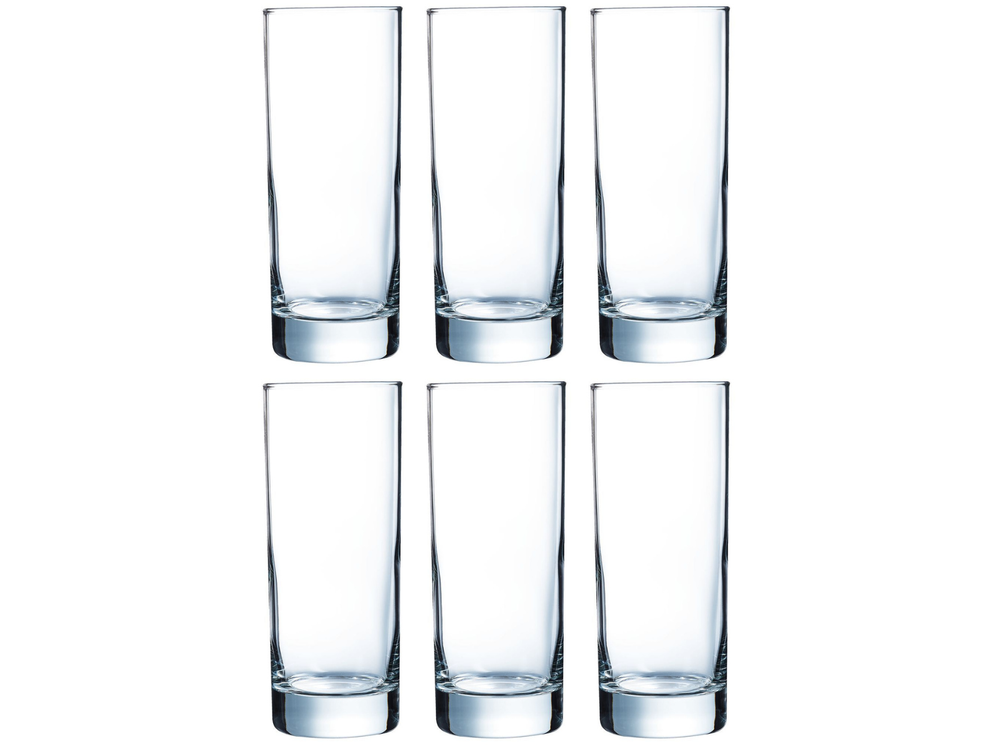 Set de verres a long drink Arcoroc - Gobelet - Islande - 290 ml - 6 pièces