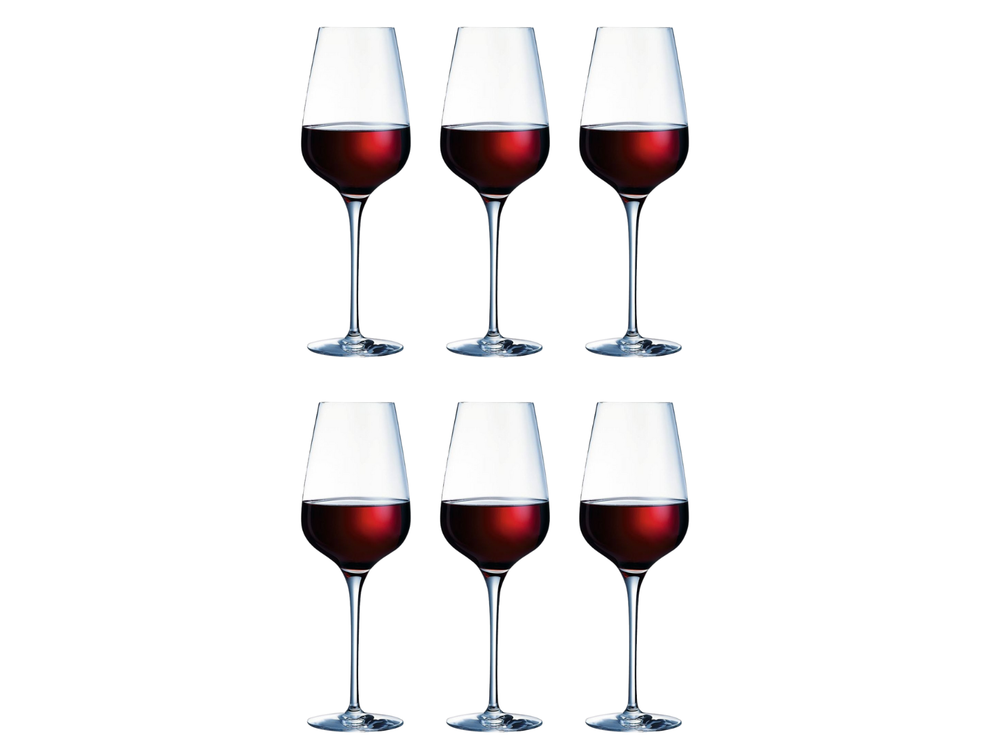 Ensemble de verres a vin Chef&Sommelier - Vin rouge - Sublym - 55 cl - 6 pieces