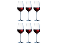 Ensemble de verres a vin Chef&Sommelier - Vin rouge - Sublym - 55 cl - 6 pieces