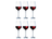 Ensemble de verres a vin Chef&Sommelier - Vin rouge - Sublym - 55 cl - 6 pieces