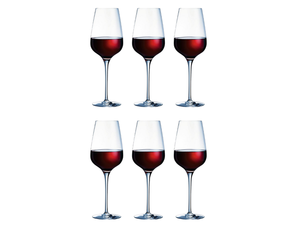Ensemble de verres a vin Chef&Sommelier - Vin rouge - Sublym - 55 cl - 6 pieces