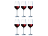 Ensemble de verres a vin Chef&Sommelier - Vin rouge - Sublym - 55 cl - 6 pieces