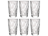 Set de verres a long drink Bormioli Rocco - Cocktail - Diamond - 47cl - 6 pièces