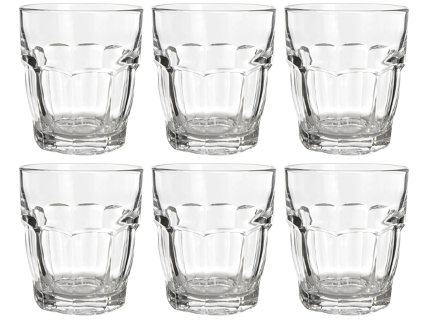 Ensemble de verres a eau Bormioli Rocco - Gobelet - Rock Bar - 27 cl - 6 pièces