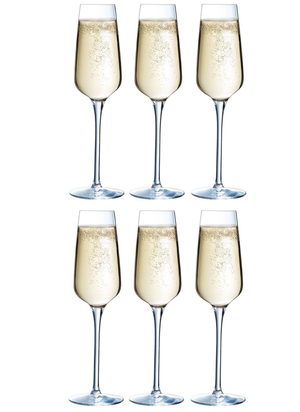 Set de verres a champagne Chef & Sommelier - Flûte - Sublym - 210 ml - 6 pièces