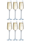 Set de verres a champagne Chef & Sommelier - Flûte - Sublym - 210 ml - 6 pièces