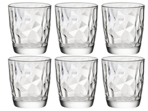 Ensemble de verres a eau Bormioli Rocco - Gobelet - Diamond - 390 ml - 6 pieces
