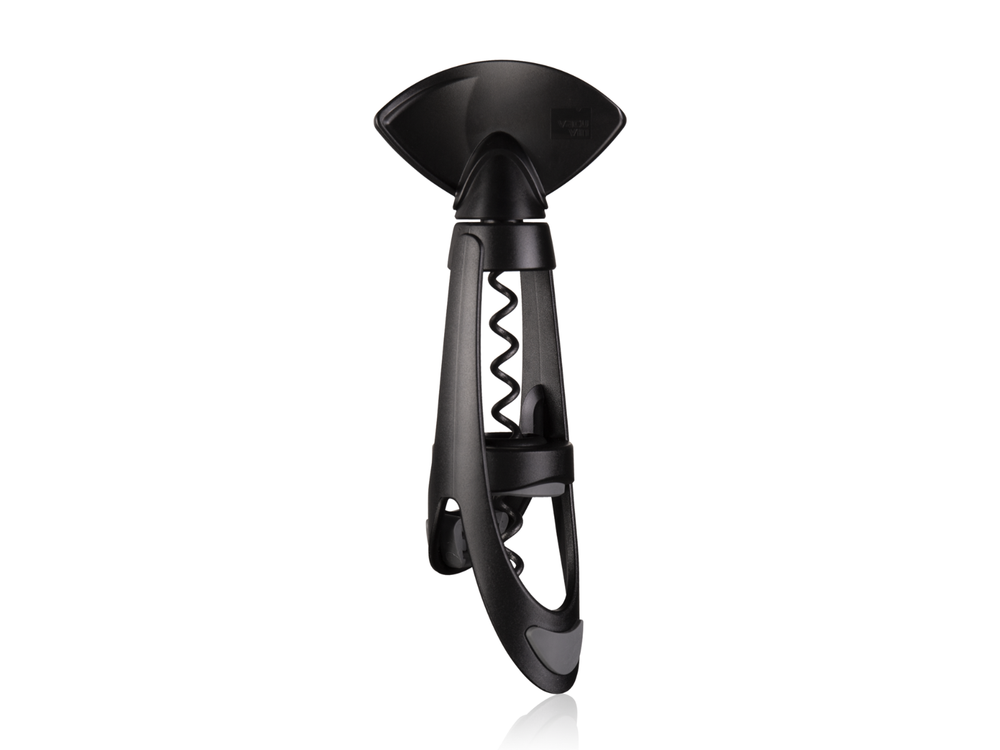 Tire-bouchon Vacu Vin - Tire-bouchon a vis - Twister - 223 mm - Noir